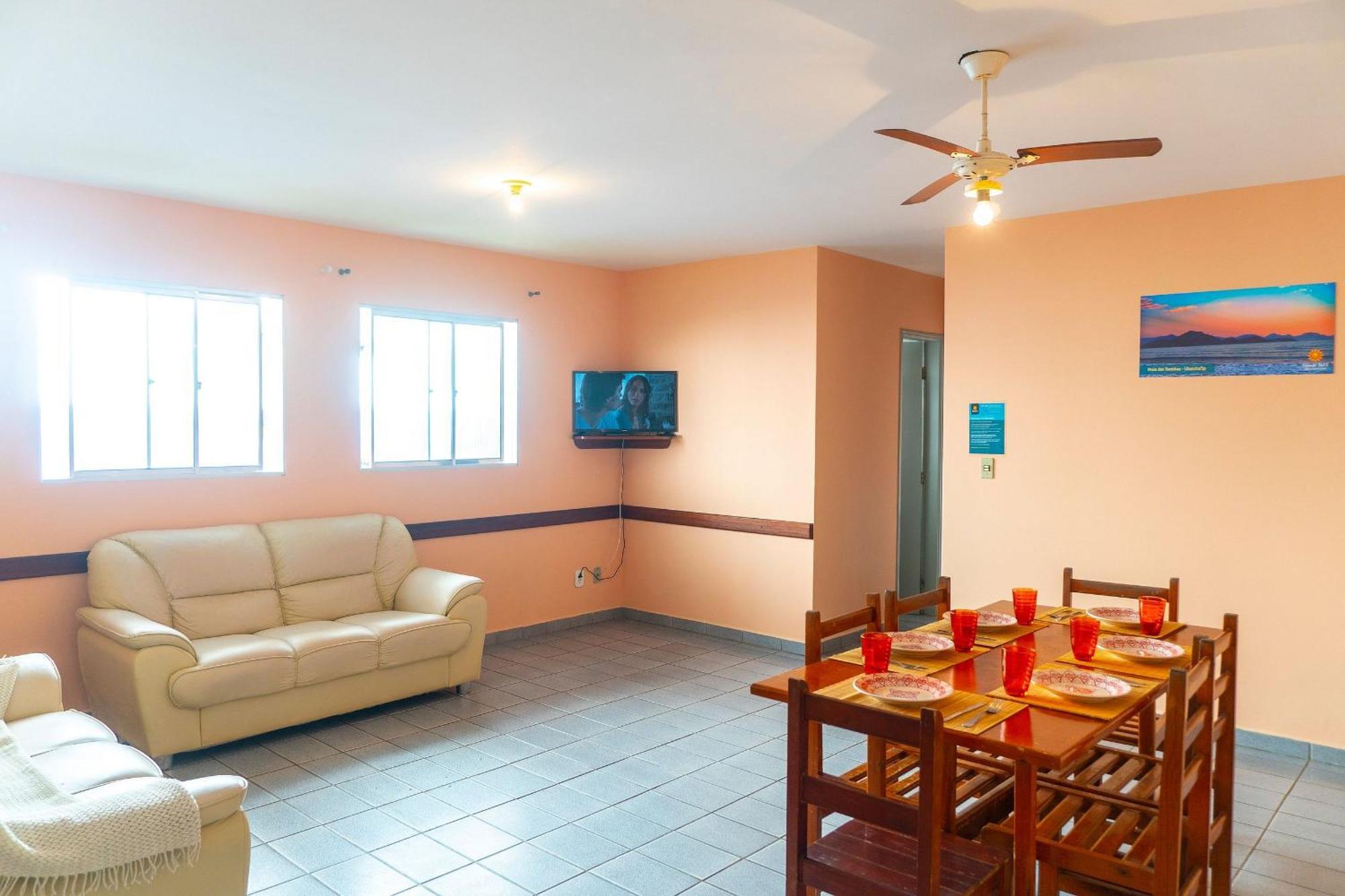 Apartamentos Incriveis Primeira Quadra Mar Wifi Ubatuba Dış mekan fotoğraf