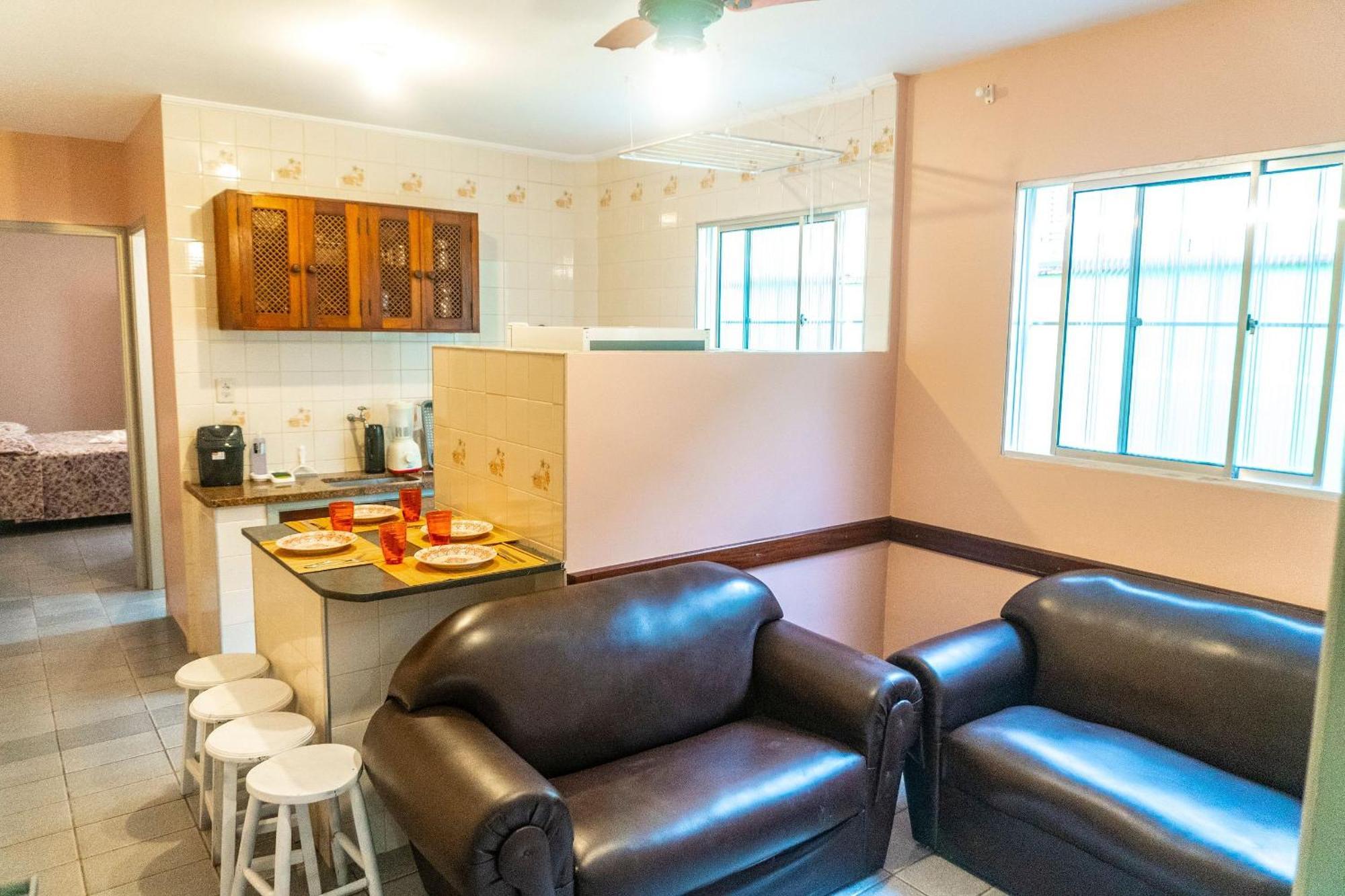 Apartamentos Incriveis Primeira Quadra Mar Wifi Ubatuba Dış mekan fotoğraf