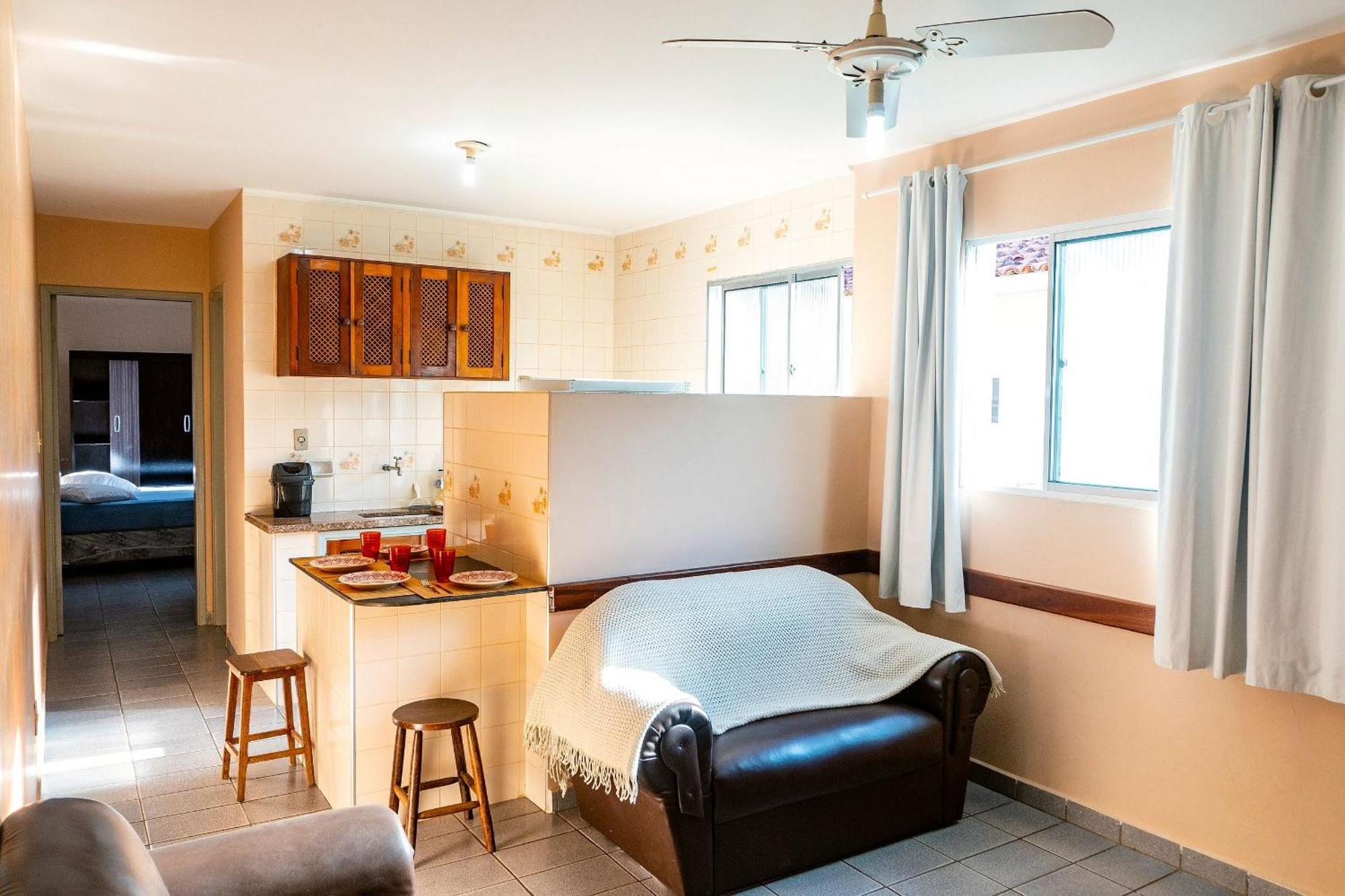 Apartamentos Incriveis Primeira Quadra Mar Wifi Ubatuba Dış mekan fotoğraf
